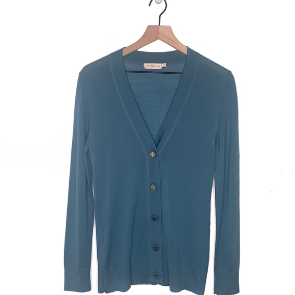 tory burch madeline merino wool cardigan